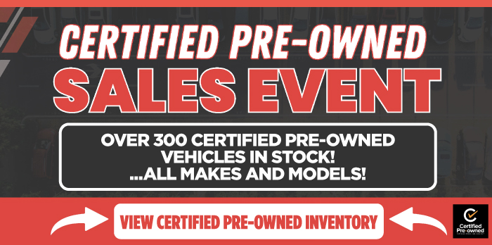 Certified Pre-Owned Sales Event